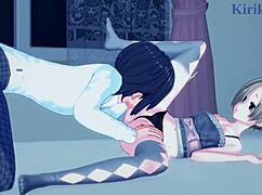 Koume Shirasaka and Hinako Kita Intense Sex