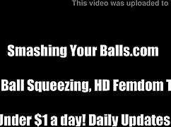 I'll treat your balls like a punching bag.