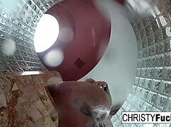 behind the scenes shower fun with christy and dahlia