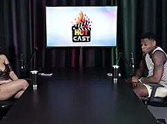 First Time in Sheer Red Lingerie