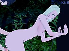 I’m obsessed with Ino Yamanaka’s intense sex in this Naruto hentai clip.