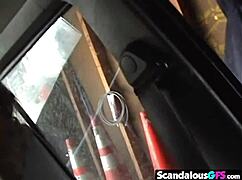 Horny Kendall teases big breasts while fingering deep