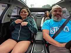 Chris Manauara, wanna strip everything off in the car with us?