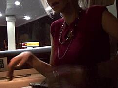 sloppy face fucking in bathroom with big black cock teasing deepthroat