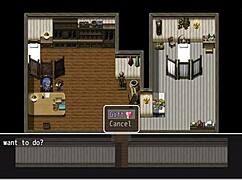 Lost Lagoon harem game ep 5, sexy farmer shows pussy outside! 😍