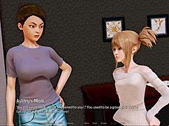 Harem hotel game episode 134 with anime characters