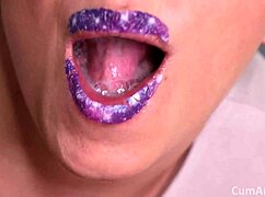 i love watching this close up blowjob and swallow