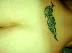 Does this milf get fucked and cum between her big tits?