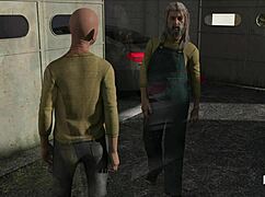 pine falls car ready in anime game