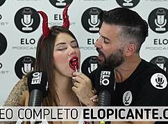 sara says, 'i'm sucking this lollipop in the spicy room'