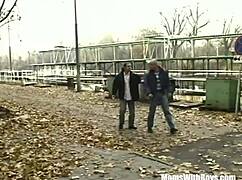 mature couple caught on tape banging hard with cumshot finish