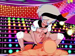 serena and bea saito with old man in intense scene - pokemon hentai