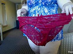 Big Fat Ass Teased in Panties and Thongs with Booty Shaking