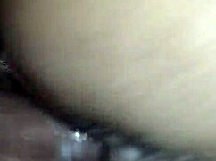 king sauce delivers a massive creampie to ebony pussy