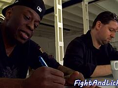 Glam lesbians finger each other in shaved pussy masturbation session