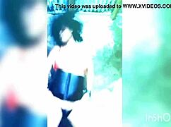 feeling extreme pleasure as shemale dances in lingerie using huge toys for assfucking