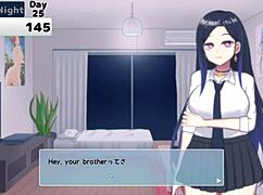 She was really horny in this game with Megu ep 5 😏