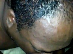 guy gives amazing blowjob to big black dick! 😍🍆