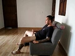 Caught my nephew watching me masturbate after shower.