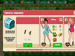 nutaku booty farm hentai game part 19 with big tits and ass action