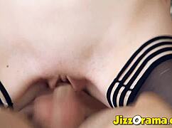 jessica jensen fucks rough with big natural tits in heels 😈