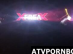 I, a blonde teen prostiute, got fuckd by two boys for the first time, their monster cocks made me cum so hard