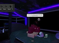 In the bar, an employee encounters a succubus for anal and blowjob