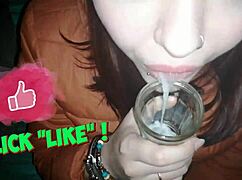 big tits babe gets face fucked in public homemade deepthroat session