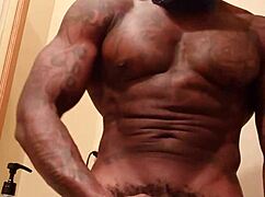 Worship big black hairy dick with hallelujah johnson 😍