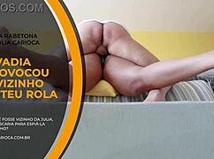 Latina Julia Carioca gets bold ass fucking in the neighbor's reform.