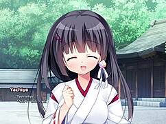 Loca Love - Jinja X Senpai Yachiyo Shizuki Scene 6 English - Japanese Ending