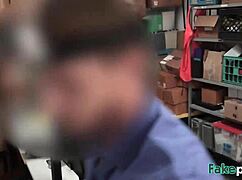 Brooke Bliss, Teen 18+ Shoplifter, Bent Over For Doggy Style Fucking In Office After Being Caught By Burglar