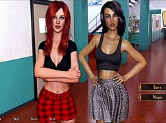 Being a Dik Chick Route 43 in 3D Anime Style