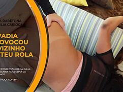 Latina Julia Carioca gets bold ass fucking in the neighbor's reform.