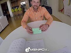 I love this gay anal fucking in POV style