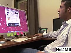 Hot Milf's Big Tits Bounce During Hard Fucking and Facial Cumshot