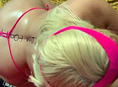 Little 18+ Cake69 Gets Oiled Ass Fucking with Rich Bastard