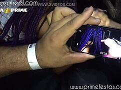 Hot Wife Sucks Strangers at Glory Hole While Hubby Films!