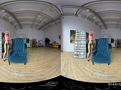 i'm strippin my natrual tits in vr