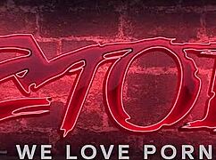 Busty Olivia Austin relaxes on the sofa in HD video