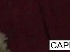 Two hot girls play with toys in steamy session