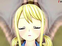 Lucy Heartfilia Sucking Cock in Fairy Tail Full Version on Sheer FantasyKing3