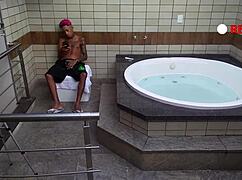 mature latina blows tattooed teen with big black cock, wallif santos in full scene on xvideos red