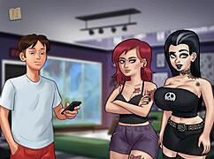 summertime saga 119 features big tits in anime hentai