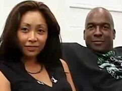 African Babe Sucks Black Cock in Interracial Oral