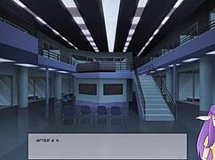 Babe With Huge Boobs And Ass Strokes Monster Cock In Anime Solo Scene! Intense!