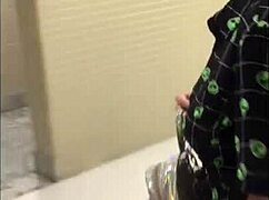 MILLY LASCI WALKS WITH VIBRATOR IN SHOPPING