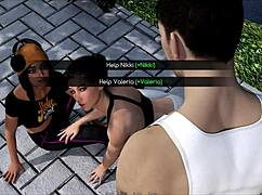 I intertwine with that big ass passionately