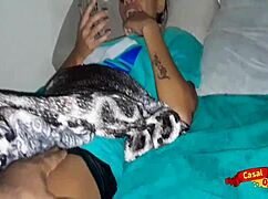 Skinny Asian Teen Teased by Stepdad in Bareback Play