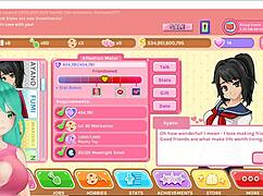 cute anime girl vtuber plays crush crush uncensored in a fun session